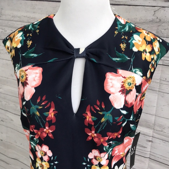 New York & Company Dresses & Skirts - 7th Avenue Floral Sheath Dress